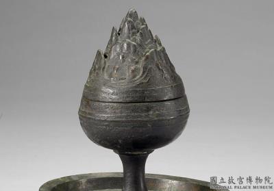 图片[2]-Incense burner in boshan mountain shape, Han dynasty (206 BCE-220 CE)-China Archive